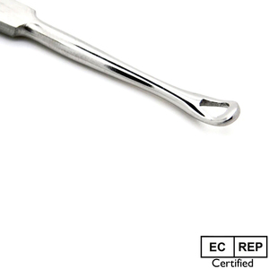 2026 Venta al por mayor Curetas de oído Chalazion con copa de 1.8mm Instrumentos quirúrgicos ORL Curetas de oído quirúrgicas tipo bucle - Product Image 3