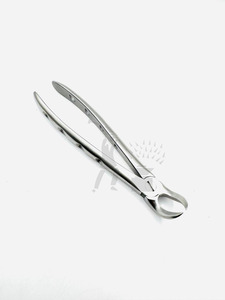 Forceps d'extraction dentaire manuels en acier inoxydable de qualité médicale Fig. 23 Poignées ergonomiques en corne de vache réutilisables de qualité supérieure - Product Image 1