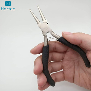 Wholesale Round Nose Jewelry Pliers High Carbon Steel <b>Wire</b> Looping Bending Tool Ergonomic Rubber Handle for Beading <b>Crafting</b> - Product Image 4