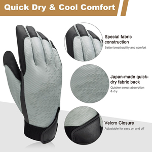 Gants de racquetball en gros, couleur personnalisée, cuir véritable, vêtements de sport pour jeunes avec design et taille personnalisés - Product Image 2