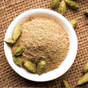 Finely <b>Ground</b> Green <b>Cardamom</b> Powder Pure Elaichi Spice for Cooking, Desserts, Milk, Chai & Flavoring High Purity OEM Wholesale - Product Image 3
