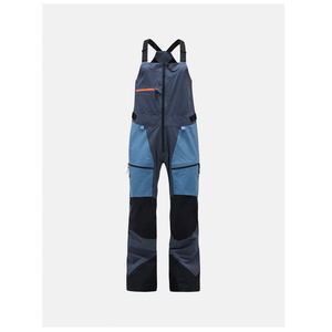 Unisex Breathable Waterproof 10,000mm Zipper Ski Bib <b>Pants</b> Color Blocked Insulated Hooded Snowboard Overalls Adults Pink Black - Product Image 5