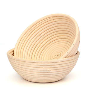 Panier de levage en rotin personnalisé avec logo pour la levée de la pâte au levain, fabriqué à la main au Vietnam avec emballage d'exportation - Product Image 5