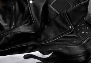 Regular Fit Custom Made Fashion <b>Leather</b> <b>Jackets</b> Wholesale 100 Percent <b>Leather</b> <b>Jacket</b> For <b>Men</b> Stylish <b>Men</b> <b>Leather</b> <b>Jacket</b> With - Product Image 4