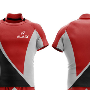 Nueva Camiseta de Rugby Personalizada al por Mayor, Uniforme de Rugby Sublimado de Manga Corta - Product Image 6