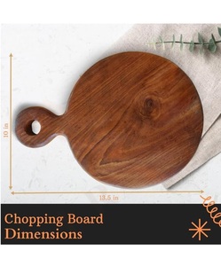 Planche de préparation en bois massif de designer pour cuisines modernes, avec finition artisanale élégante et surface lisse, en gros - Product Image 4