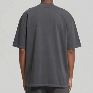 เสื้อเชิ้ตลำลองใส่สบาย ผ้าฝ้ายระบายอากาศดี ทรงโอเวอร์ไซส์ สัมผัสนุ่ม สไตล์ผู้ชาย เสื้อยืดโอเวอร์ไซส์ผู้ชาย เสื้อยืดโอเวอร์ไซส์ผู้ชาย - Product Image 2