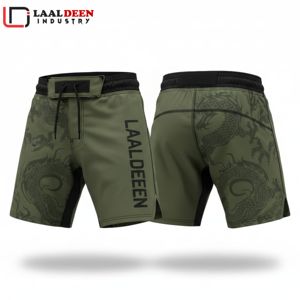 Nuevos Shorts de MMA 2025 con Logotipo Personalizado, Shorts de Entrenamiento de Buena Calidad para Hombre - Product Image 4