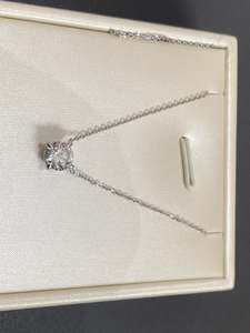 Collar con Colgante de Diamante Cultivado en Laboratorio, Corte Brillante, Color DEF, Claridad VVS/VS, en Oro, Oro Rosa, Oro Blanco o Plata, con Cadena, en Set de Regalo - Product Image 6