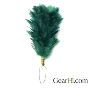 Red Hackle <b>Feather</b> for Glengarry <b>Hat</b> | Formal Scottish Ceremonial Cap Plume Adjustable Headwear Accessory - Product Image 4