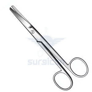 Tijeras Mayo de 17 cm / 6-3/4 Pulgadas, Tijeras Quirúrgicas Curvas/No Afiladas de Acero Inoxidable, Instrumento Médico de Operación - Product Image 5
