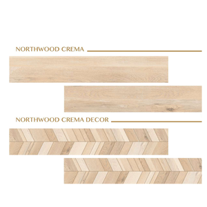 Carreaux de porcelaine effet bois élégant 200x1200mm, épaisseur 10mm, coloris beige, blanc, beige brun et noir, haute qualité. - Product Image 2