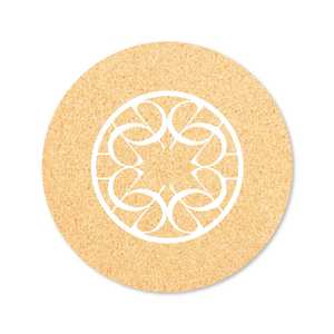 Tapis de souris ronds en liège écologiques, durables et éco-responsables pour le bureau et une utilisation confortable sur ordinateur - Product Image 2