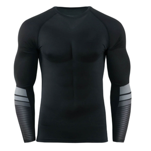 Premium Quality Men's <b>MMA</b> <b>Rash</b> <b>Guard</b> Top Long Sleeve <b>Rash</b> <b>Guard</b> Compression Sports BJJ Wear OEM Custom <b>Rash</b> <b>Guard</b> - Product Image 1