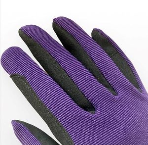 Gants d'équitation d'hiver durables pour chevaux, en cuir, avec protection intégrale des doigts, paume rembourrée absorbant les chocs, longs - Product Image 4