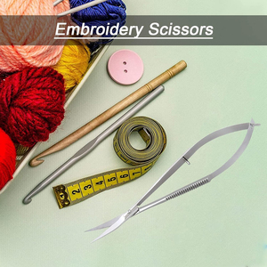 Spring Embroidery <b>Scissors</b> Cross Stitch <b>Sewing</b> Craft Small Tool Stainless Steel Right-Handed Professional Hairdressing <b>Scissors</b> - Product Image 6