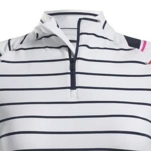 Camisa de Golf de Manga Larga a Rayas Blancas y Azul Marino para Mujer, Top Deportivo de Alto Rendimiento, Ropa Casual para Entrenamiento al Aire Libre, Ropa Deportiva para Golf - Product Image 5