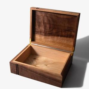Luxury Classic Design Wooden Jewelry Box Premium Handcrafted Gift Case for Jewelry Wholesale Custom Sustainable <b>Storage</b> Box - Product Image 1
