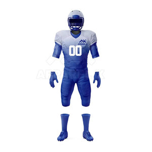 Uniforme de football américain de qualité supérieure, uniforme de football américain rayé personnalisé, uniforme de football américain haut de gamme - Product Image 3