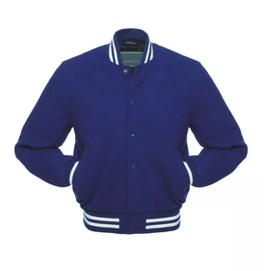 Blouson Bomber Unisexe Personnalisable à Capuche Imperméable et Réversible 100% Laine Style Streetwear - Product Image 5