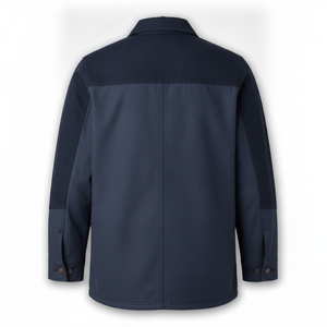 เสื้อแจ็คเก็ตยูทิลิตี้ของบริษัท นอร์เทิร์น เทรล ซัพพลาย โค สีน้ำเงินเข้ม ติดกระดุมด้านหน้า ปักโลโก้ ทรงปกติ เหมาะสำหรับใส่ในฤดูใบไม้ร่วง - Product Image 3