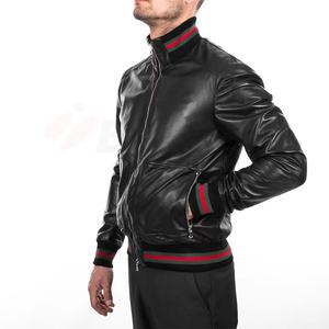 Veste universitaire en cuir de qualité supérieure, confortable, style baseball universitaire en satin, imperméable, style hiver, fourrure, vente en gros - Product Image 4