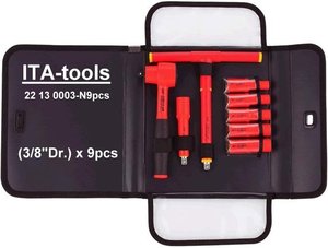 Juego de llaves de trinquete Torx aisladas de 3/8" y 1000V OEM DIY - Product Image 2