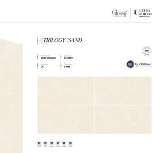 กระเบื้องพอร์ซเลนเคลือบเงาพรีเมียมคลาสสิก ขนาด 800x1600 1200x1800 750x1500 มม. กระเบื้องแผ่นใหญ่หรูหราสำหรับบ้านสมัยใหม่ - Product Image 1