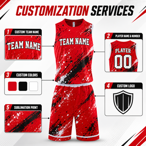 Custom Womens Basketball Uniform <b>Athletic</b> Fit Team Jersey Shorts Set Moisture-Wicking Front Personalized Logo Name Number - Product Image 3