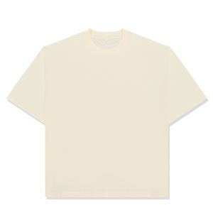 Camiseta de Algodón Negra para Hombre, Manga Corta, Cuello Redondo, Color Sólido, Corte Casual, Tejido Jersey, Tinte Liso, Corte Regular - Product Image 5