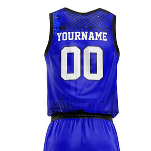 Tenue de basket-ball au design sportif moderne pour clubs, écoles et équipes. Tenue de basket-ball pour hommes. - Product Image 5