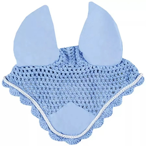 Premium Custom Mesh Waterproof Low Horse Ear Bonnet Breathable Soft Riding Ear <b>Net</b> Anti <b>Fly</b> Racing Veil Protective Accessories - Product Image 6