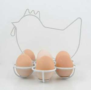 Support à œufs fonctionnel en fer pour comptoir, idéal pour une utilisation quotidienne en cuisine, offrant un rangement pratique et une accès rapide. - Product Image 4