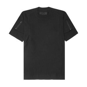 Camisetas de Hombre al por Mayor de Alta Calidad, de Algodón, con Cuello Redondo, Bolsillos Utilitarios Personalizados y Cremallera en las Mangas, de Pakistán - Product Image 1