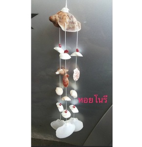 Handmade Eco-Friendly Natural Seashell Love Angel Wind Chime <b>Beaded</b> <b>Curtain</b> Living Room Decor - Product Image 1
