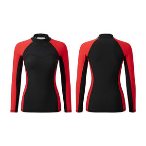 Custom Printed Logo Women Rash Guard Quick Dry UV Protection <b>Compression</b> <b>Shirt</b> for Surf Swim Tops Gym Tight Wear - Product Image 2