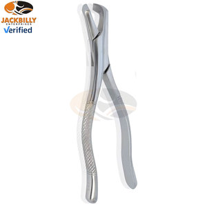 คีมถอนฟันสแตนเลสแบบแมนนวลระดับพรีเมียม # เครื่องมือทันตกรรม 222 Molars Professional ได้รับการรับรองมาตรฐาน CE - Product Image 3
