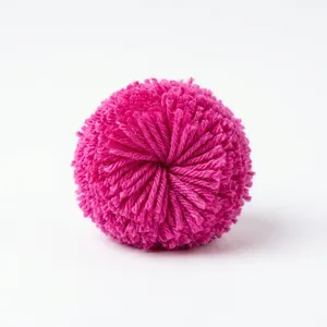 Décoration murale florale de lotus rose avec des cordes de perles, des pompons à perles dorées, décoration bohème pour mariage, salon intérieur - Product Image 3