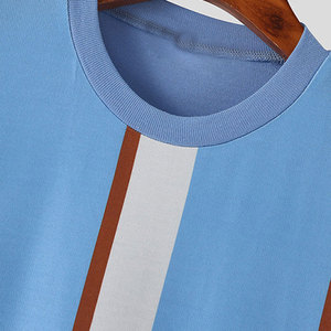 T-shirts pour hommes confortables et élégants, taille personnalisée, polyester/coton, haute qualité, respirants, écologiques, séchage rapide, faible MOQ - Product Image 3