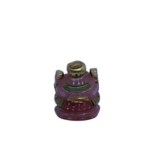 Statue de Ganesha sculptée en pierre précieuse de qualité supérieure, figurine religieuse, décoration d'intérieur pour boutique de cadeaux - Product Image 4