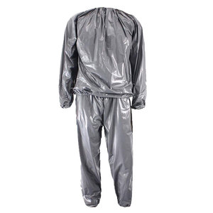 Traje de sauna de alto rendimiento para entrenamiento, para hombres y mujeres, conjunto de ropa deportiva que aumenta la sudoración. - Product Image 1