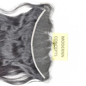 Cheveux humains 100% naturels bruts vierges, cuticules alignées, tissage Genius Weft, frontal 13*4, lisses, qualité Mink, noirs, provenance Temple Indien, vente en gros - Product Image 5