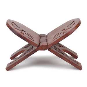 Arche de dossier ronde en bois sculpté à la main avec motifs floraux et géométriques, style artisanal moderne, pour salon, à fixer au mur - Product Image 4
