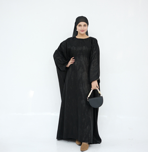 2025 New Cao Cấp Satin Của Phụ Nữ Abaya Váy Bướm Kaftan Cho Người Hồi Giáo Cộng Với Kích Thước Cho Ramadan Eid Cho Mùa Xuân Mùa Thu Mùa - Product Image 3