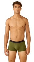 Vente en gros Nouveau caleçon sans couture pour hommes en maille sans mouche Pochette séparée pour pénis respirant Confort Micro Modal Boxer Sous-vêtements