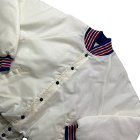 Veste universitaire en satin unie personnalisée pour bébé garçon veste de baseball vintage pour hommes et femmes