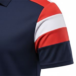 เสื้อโปโลแขนสั้นแฟชั่นคอปกผู้ชายฤดูร้อนปี 2026 พร้อมลายพิมพ์ กระต่ายผี เสื้อโปโลแขนสั้น - Product Image 6