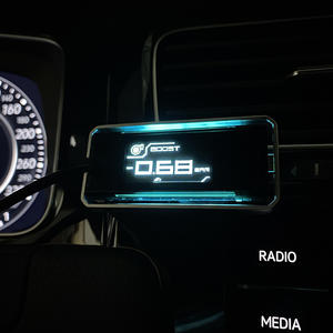 จอแสดงผล OBD2 สำหรับแสดงผลการเตือนการเปลี่ยนเกียร์  จอแสดงผลประสิทธิภาพ OBD2  จอแสดงผลเกจ OBD2  จอแสดงผลมาตรวัดรอบเครื่องยนต์ OBD2 - Product Image 6