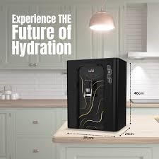 Purificador de agua AQUA NINE BLACK 902 con sistema RO, zinc, cobre, alcalino, TDS, capacidad de almacenamiento de 10L, indicador LED, material de grado alimenticio. - Product Image 6