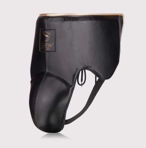 Protège-entrejambe de boxe en cuir véritable et PU, sur mesure, haute qualité, protection professionnelle OEM pour le combat et le kick-boxing - Product Image 5